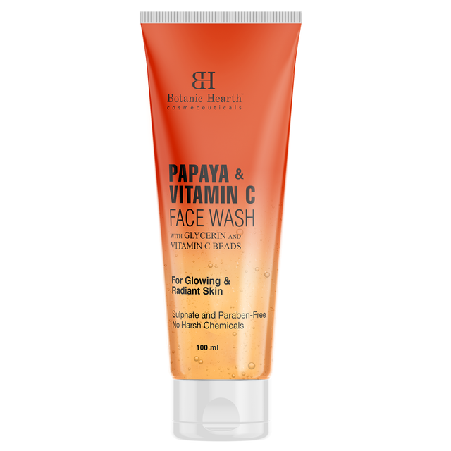 Papaya & Vitamin C Face Wash, 100ml