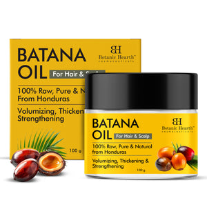 Botanic Hearth Batana Oil - Butter 100 ml - Deeply Nourishing & Revitalizing Hair & Skin Care