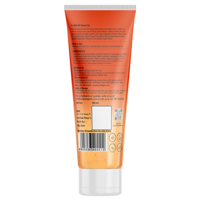 Papaya & Vitamin C Face Wash, 100ml