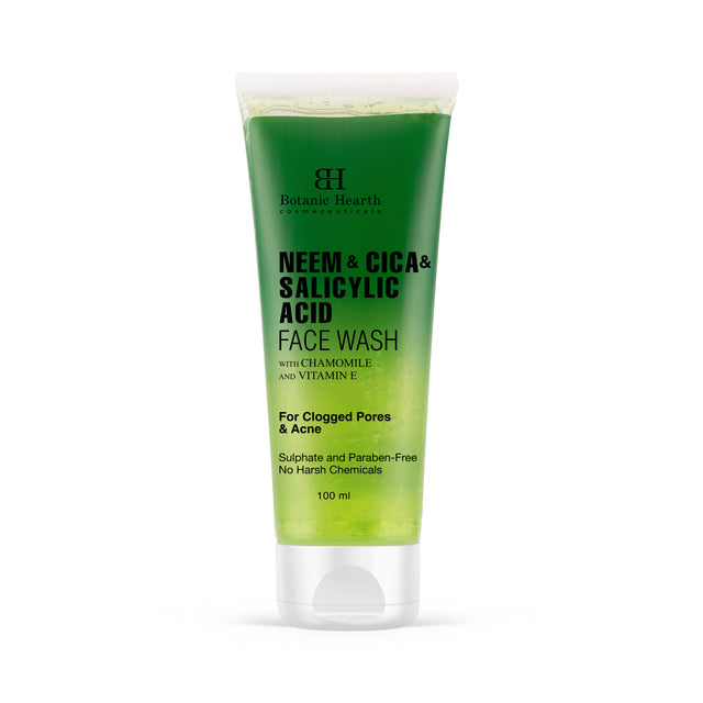 Neem, Cica & Salicylic Acid Face Wash, 100ml