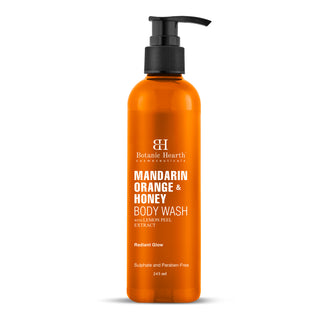 Mandarin Orange & Honey Body Wash, 245ml