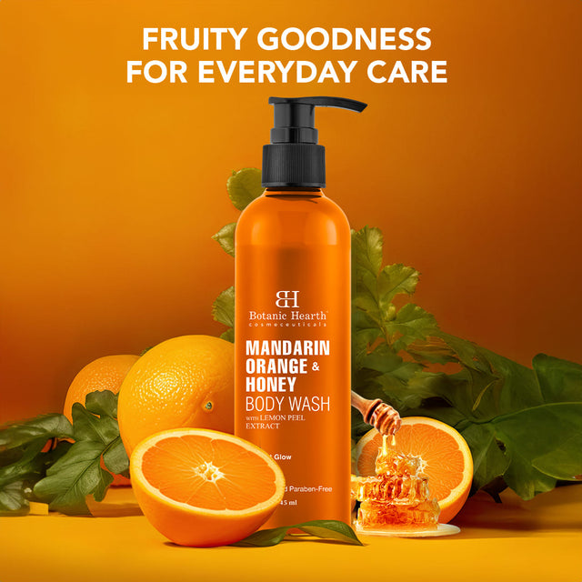 Mandarin Orange & Honey Body Wash, 245ml