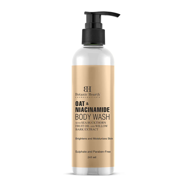 Botanic Hearth Oat & Niacinamide Body Wash 245 ml