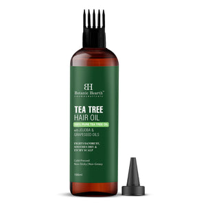 Tea Tree Oil for Hair | With Argan, Jojoba & Grapeseed Oils | 198 ML