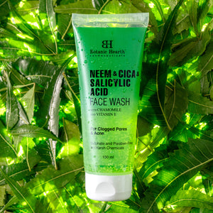 Neem, Cica & Salicylic Acid Face Wash, 100ml